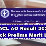 NIACL AO Result 2025